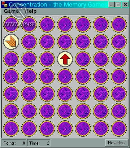 Game of 2600 Concentration A A Game of Concentration Hack Gameplay Screenshot 4
