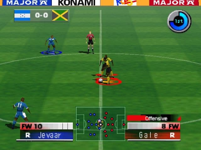 International Superstar Soccer 2000 ROM Gameplay Screenshot 1