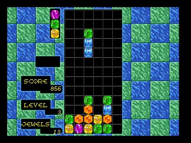 Columns ROM Gameplay Screenshot 5