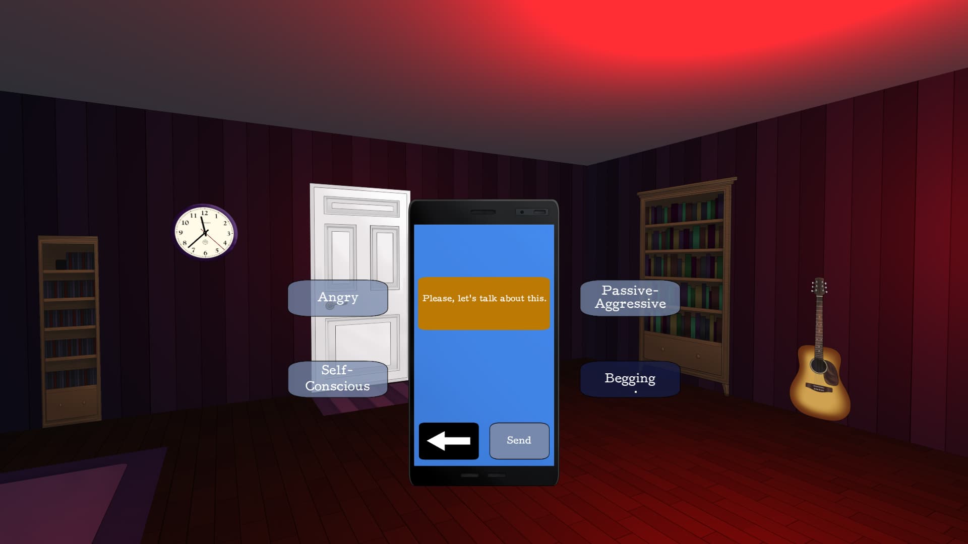 Greeting Cart Amy in Thong Gameplay Screenshot 1