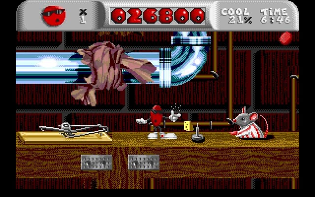 Cool Spot ROM Gameplay Screenshot 1