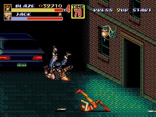 Streets of Rage 2 ROM Gameplay Screenshot 4