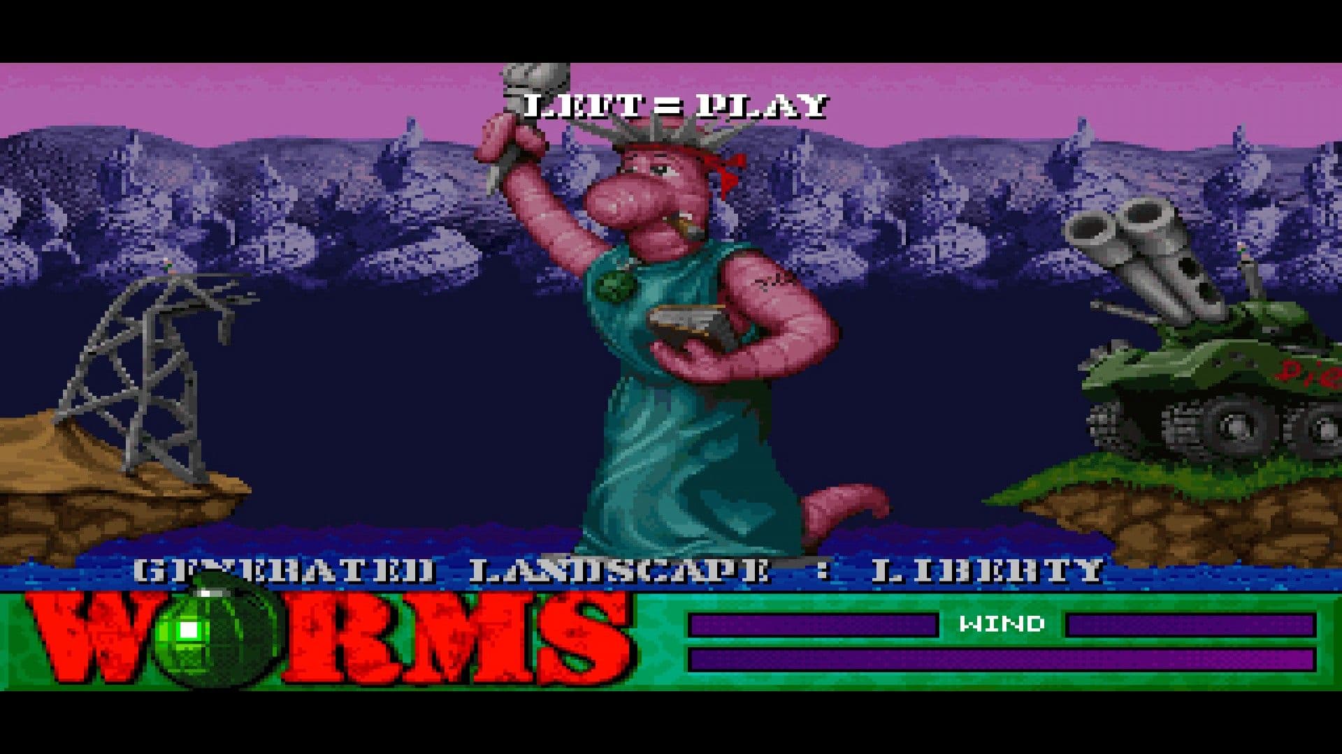 Warring Worms The Worm Re Turns Gameplay Screenshot 3