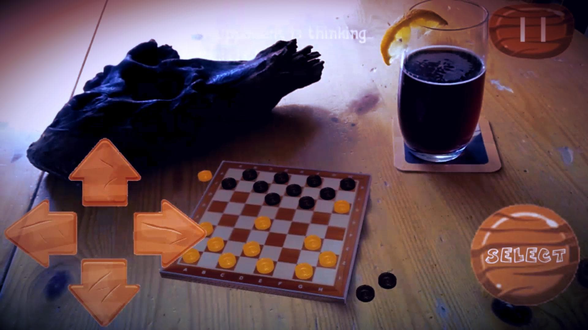 video checkers - checkers - atari video checkers Gameplay Screenshot 3