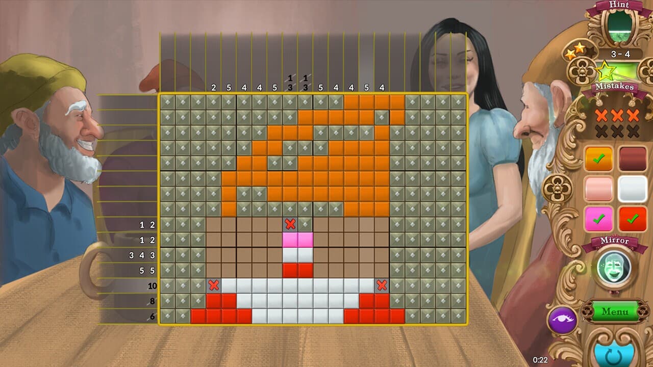 Snow White and the Seven Dwarfs Gameplay Screenshot 1