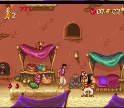 disneys-aladdin-eu-jp-us-1993-action-platform-sega-genesis-mega-drive ROM Gameplay Screenshot 3