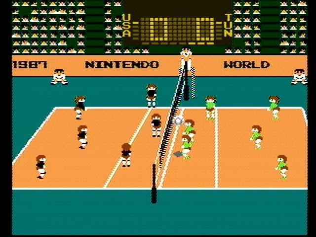 volleyball aka realsports volleyball Gameplay Screenshot 1
