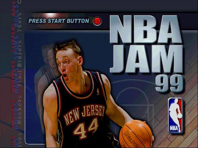 NBA Jam 99 ROM Gameplay Screenshot 2