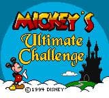 Mickey's Ultimate Challenge ROM Gameplay Screenshot 4