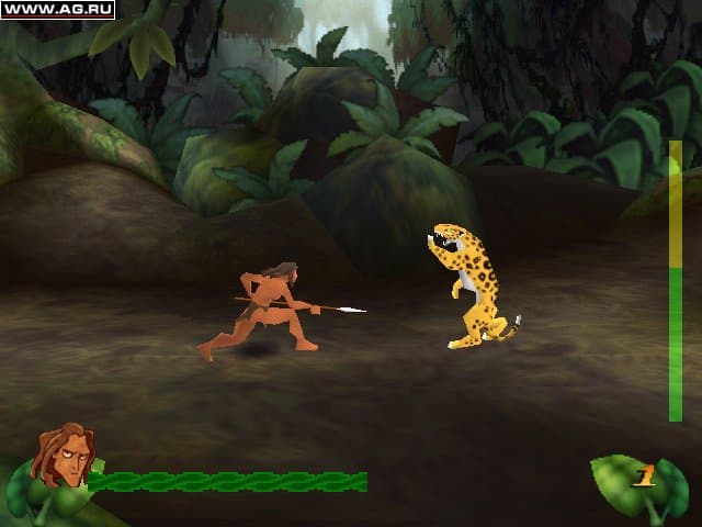 Disney_s Tarzan ROM Gameplay Screenshot 2