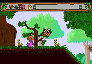 Berenstain Bears' Camping Adventure, The ROM Gameplay Screenshot 2