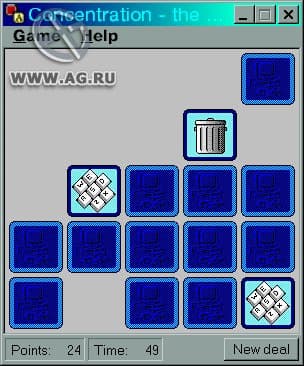 Game of 2600 Concentration A A Game of Concentration Hack Gameplay Screenshot 3