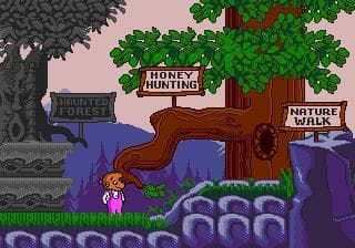 Berenstain Bears' Camping Adventure, The ROM Gameplay Screenshot 3
