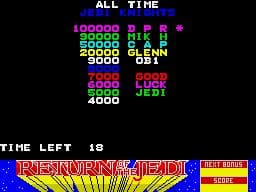 Star Wars Return of the Jedi Ewok Adventure NTSC Conversion Gameplay Screenshot 1