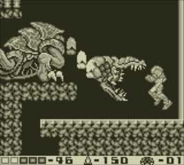Metroid II - Return of Samus Gameplay Screenshot 2