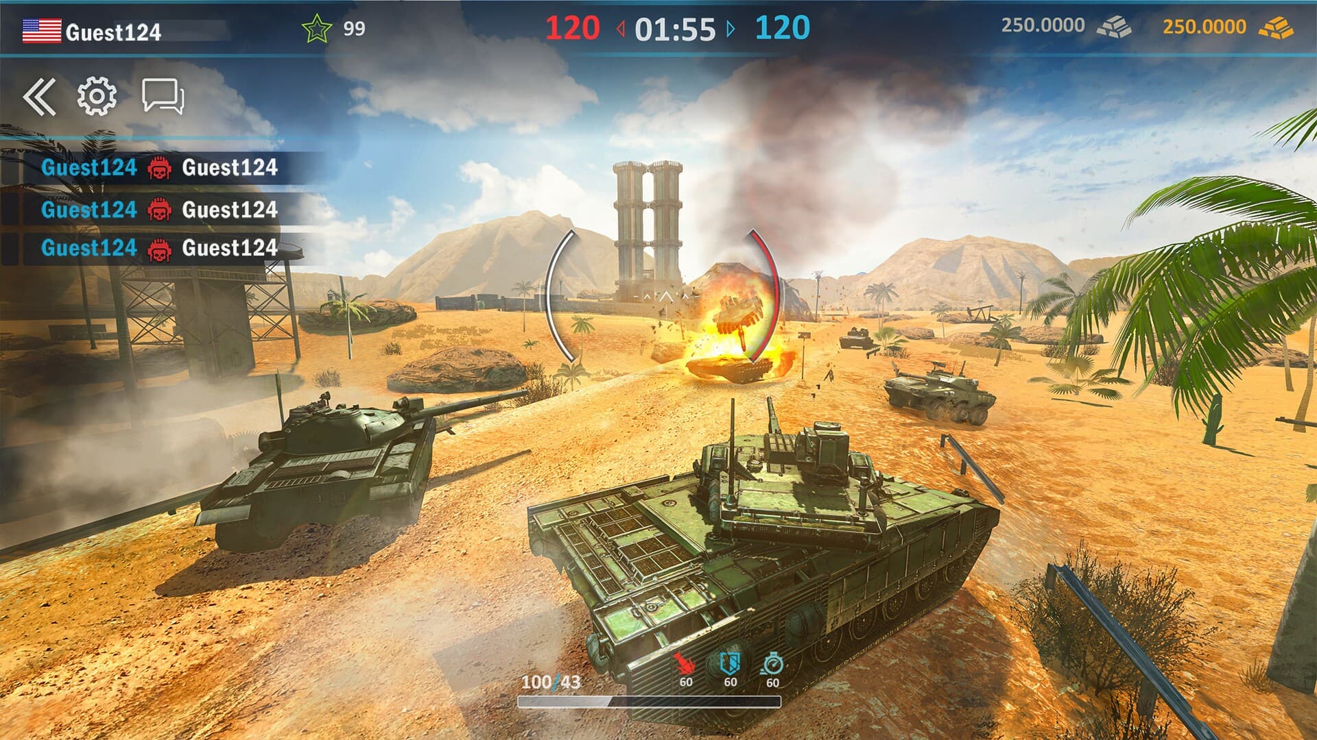 Tank Assault Gameplay Screenshot 5