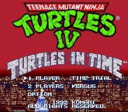 teenage-mutant-ninja-turtles-iv-turtles-in-time-usa-1992-beat-em-up-super-nes Gameplay Screenshot 2