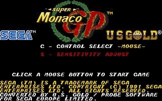 Super Monaco GP ROM Gameplay Screenshot 3