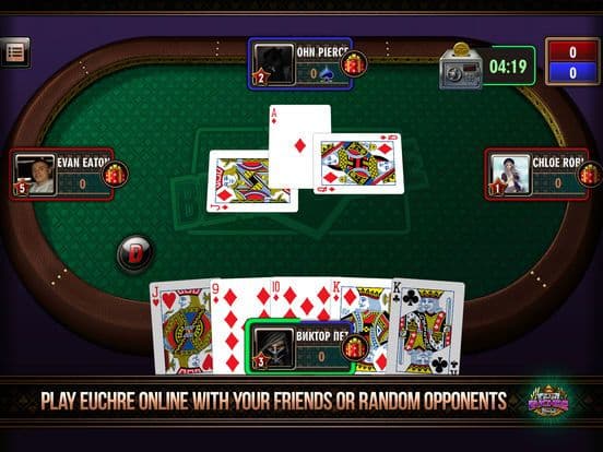 Euchre Gameplay Screenshot 2
