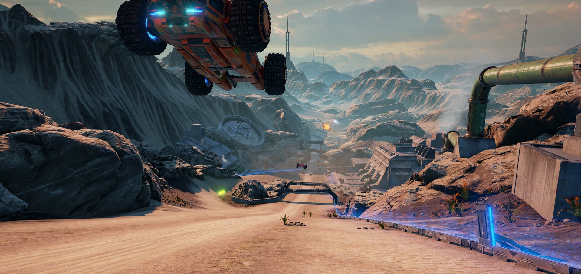 Omega Race Booster Grip Gameplay Screenshot 2