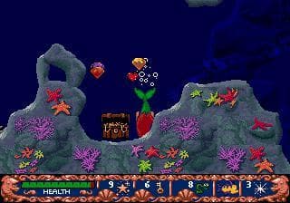 Ariel the Little Mermaid ROM Gameplay Screenshot 5