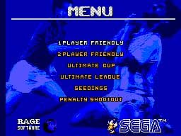Ultimate Soccer ROM Gameplay Screenshot 1