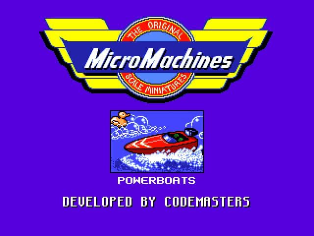 Micro Machines ROM Gameplay Screenshot 2