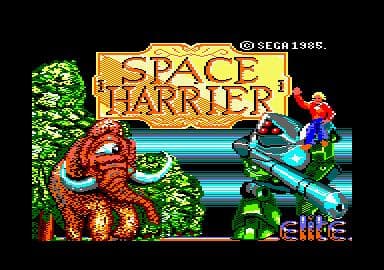 Space Harrier ROM Gameplay Screenshot 4