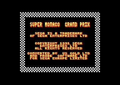 Super Monaco GP ROM Gameplay Screenshot 5