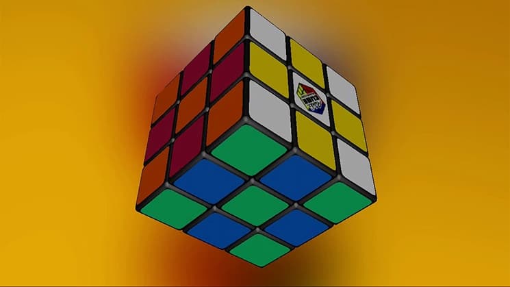 rubiks cube aka atari video cube Gameplay Screenshot 1