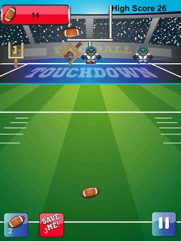 Football AKA Super Challenge Football Gameplay Screenshot 1