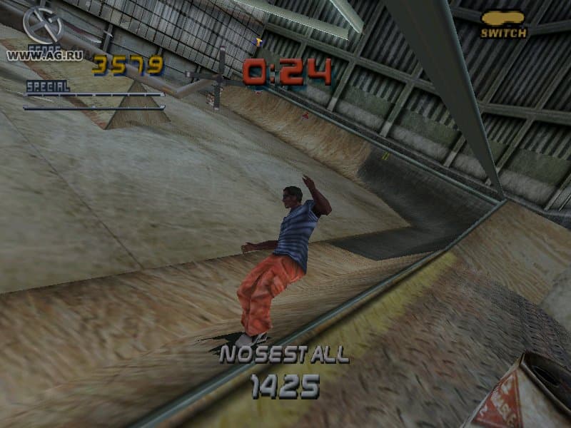 Tony Hawk_s Pro Skater 2 ROM Gameplay Screenshot 1