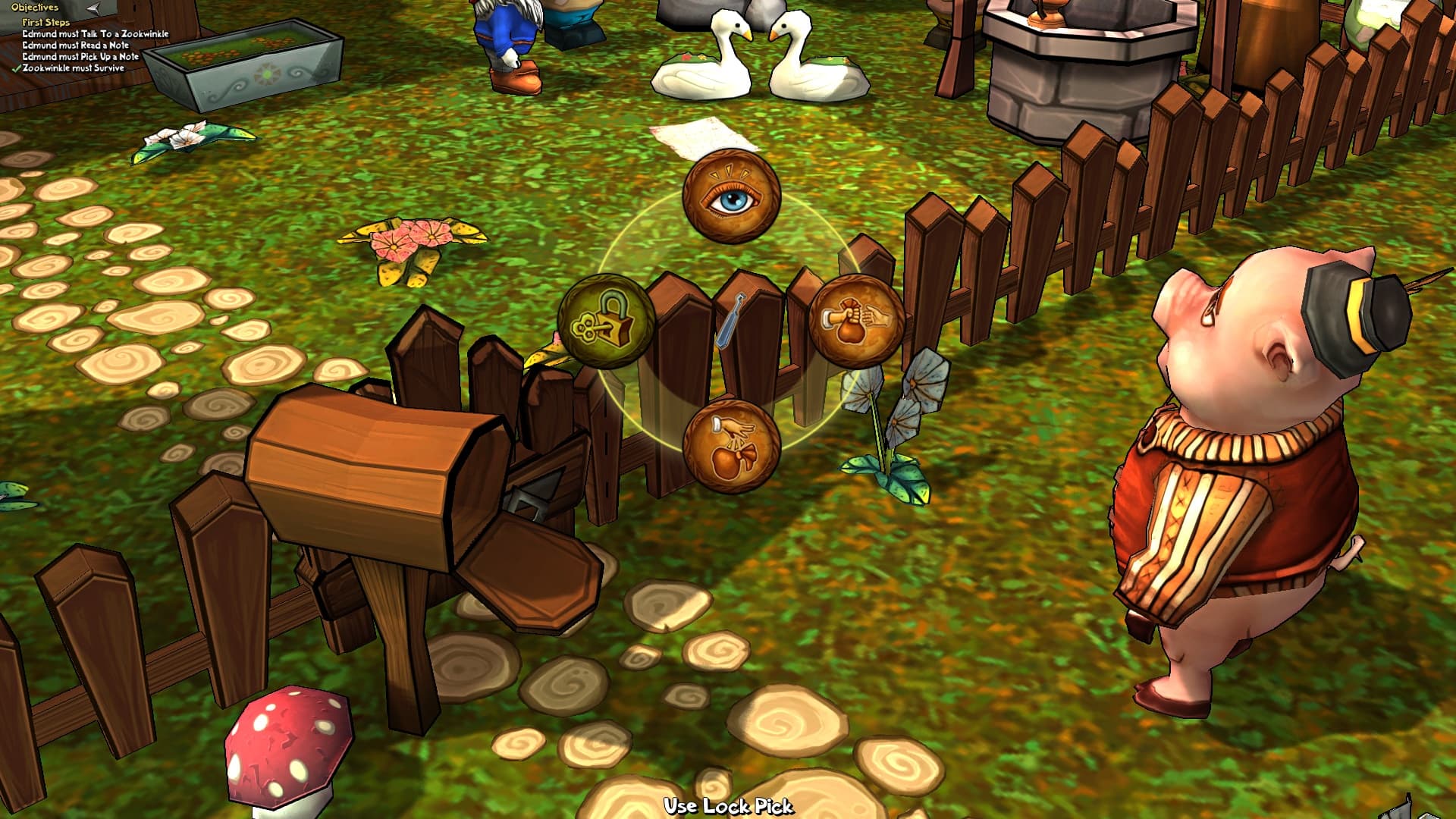 Space Bacon When Pigs Fly Gameplay Screenshot 4