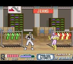 Mighty Morphin Power Rangers - The Movie Gameplay Screenshot 3