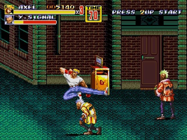 Streets of Rage 2 ROM Gameplay Screenshot 3