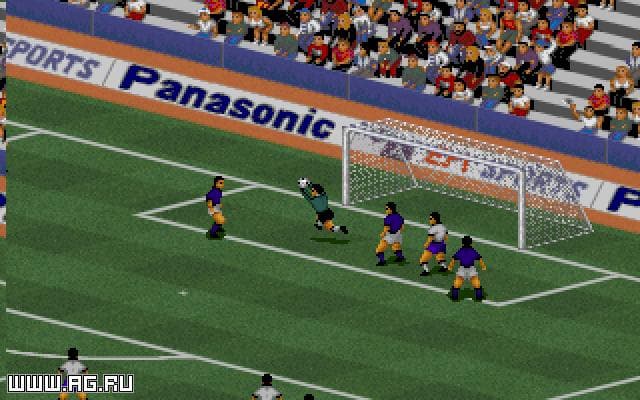 FIFA International Soccer ROM Gameplay Screenshot 1