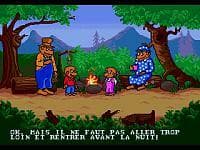 Berenstain Bears' Camping Adventure, The ROM Gameplay Screenshot 1