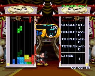 Magical Tetris Challenge ROM Gameplay Screenshot 1