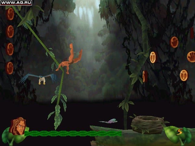 Disney_s Tarzan ROM Gameplay Screenshot 3