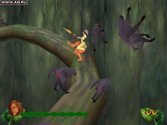 Disney_s Tarzan ROM Gameplay Screenshot 4