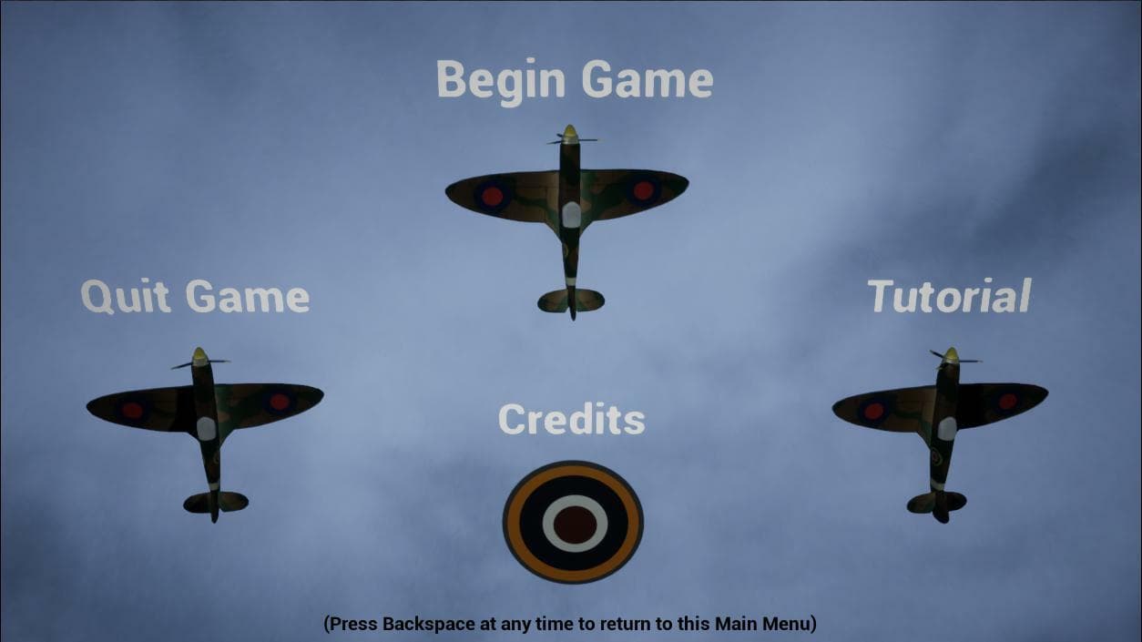Spitfire Attack Reversed Control Spitfire Attack Hack Gameplay Screenshot 2