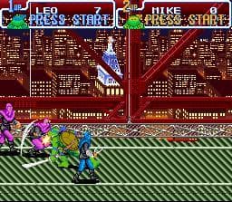 teenage-mutant-ninja-turtles-iv-turtles-in-time-usa-1992-beat-em-up-super-nes Gameplay Screenshot 5