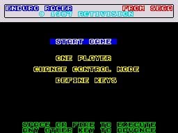 Enduro Gameplay Screenshot 1