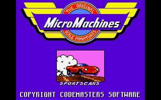 Micro Machines ROM Gameplay Screenshot 4