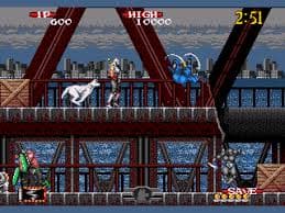 Shadow Dancer - The Secret of Shinobi ROM Gameplay Screenshot 2