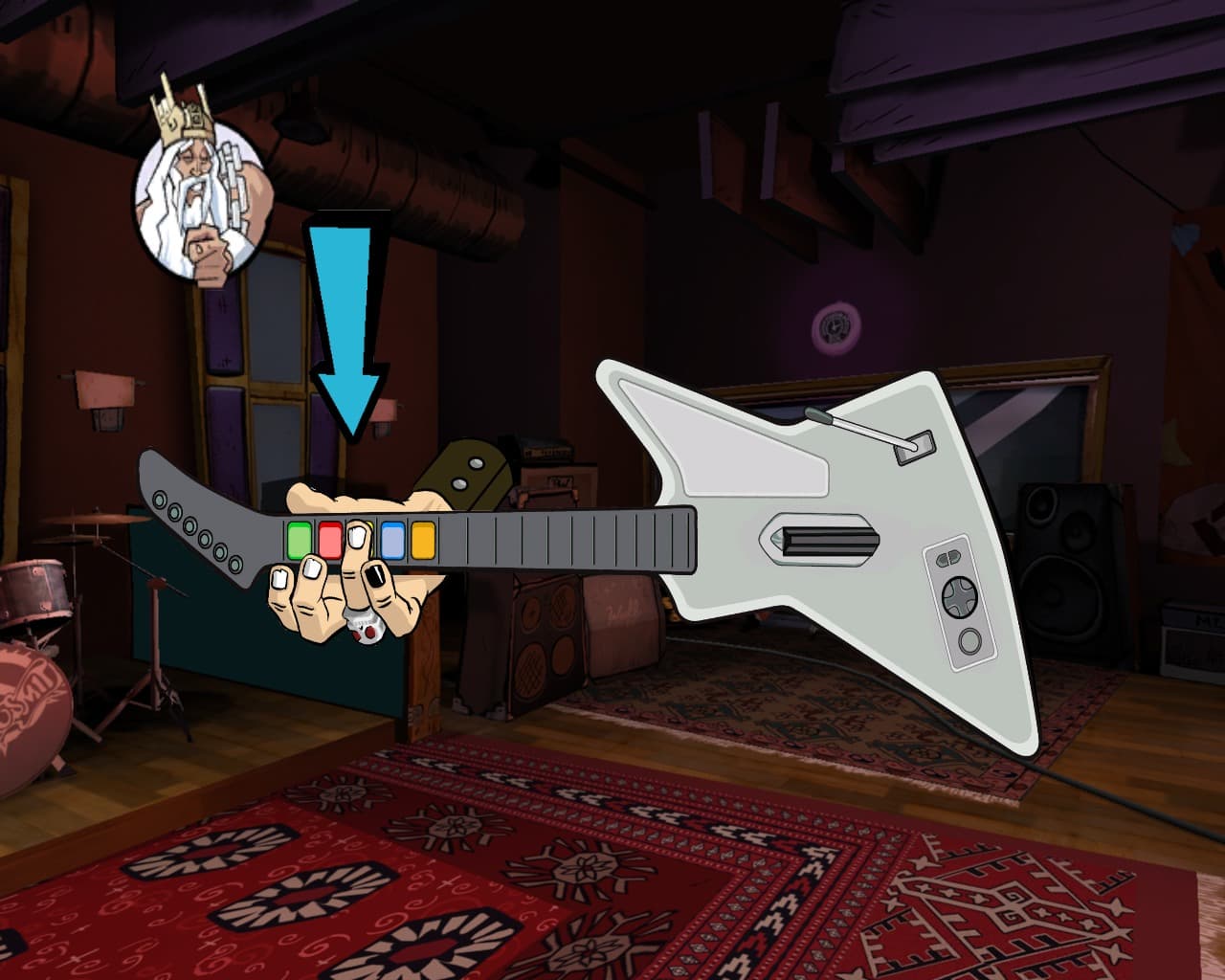 Guitari Hero Gameplay Screenshot 4