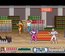 Mighty Morphin Power Rangers - The Movie Gameplay Screenshot 5
