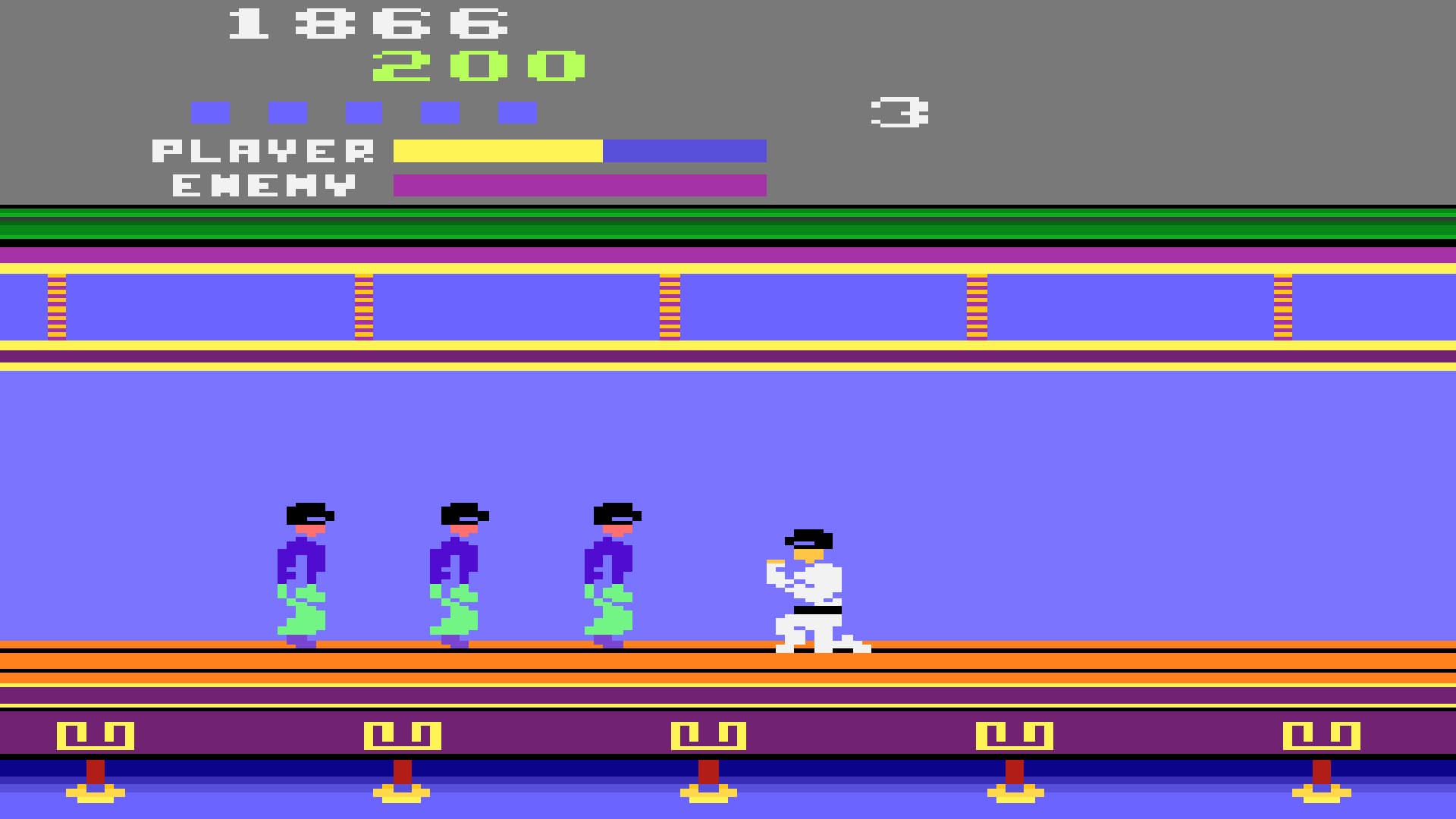 Kung-Fu Master Gameplay Screenshot 1