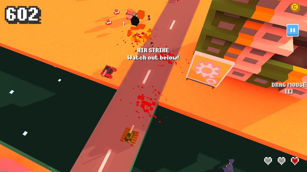 Desert Speedtrap Starring Road Runner and Wile E. Coyote ROM Gameplay Screenshot 3