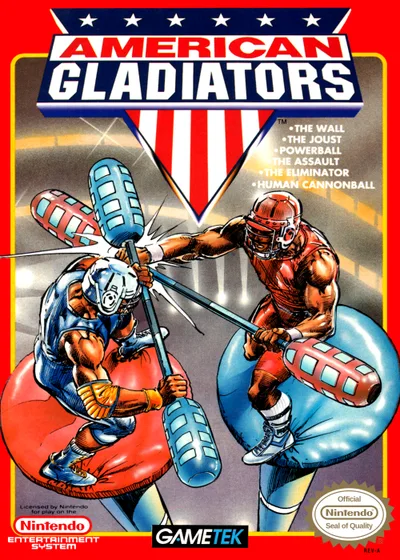 American Gladiators alt — ROM para NES
